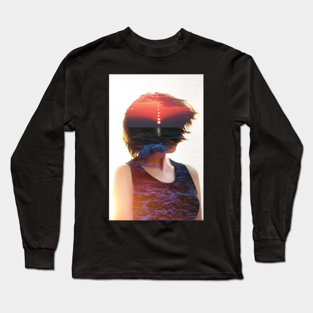 Lighted Path Long Sleeve T-Shirt by SeamlessOo